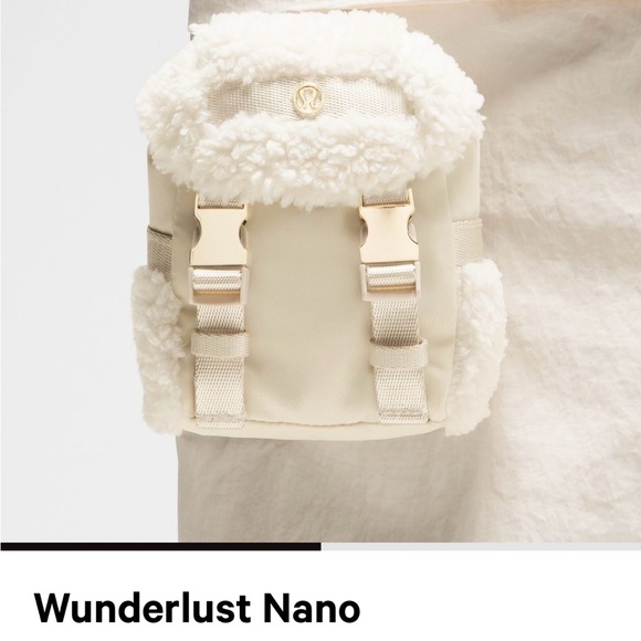 Lululemon Wunderlust Nano
Backpack Fleece Cream Backpack - Picture 3 of 10